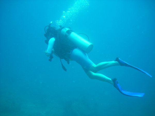 Ma'ri in Action...dive Number 5!