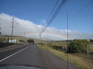 near Waimea...Rainbow in the rainbow state...