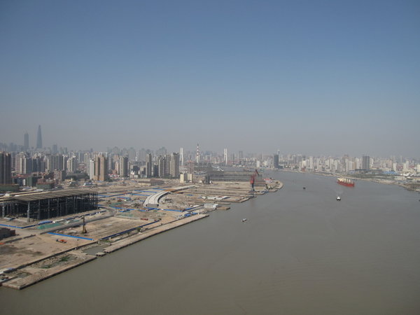 Huangpu River....big...and brown...