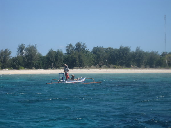 fisherman on Gili Trawangan