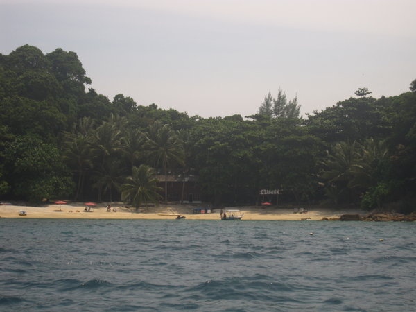 D'lagoon on Perhentian Kecil...this is where the infamous camera incident happened!
