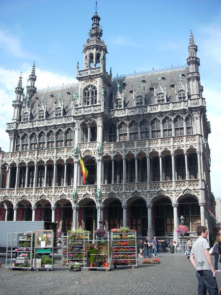 on the Grand Place