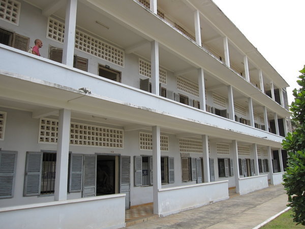 it was a school before being transformed in a "security center"