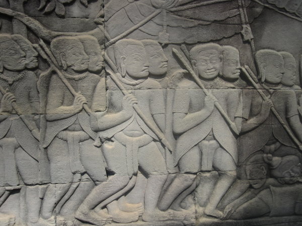 bas-relief at Bayon