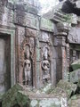 carvings at Ta Prohm