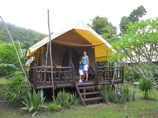 camping along the River Kwai