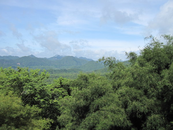Kwae Noi River Valley, vue from Hellfire Pass