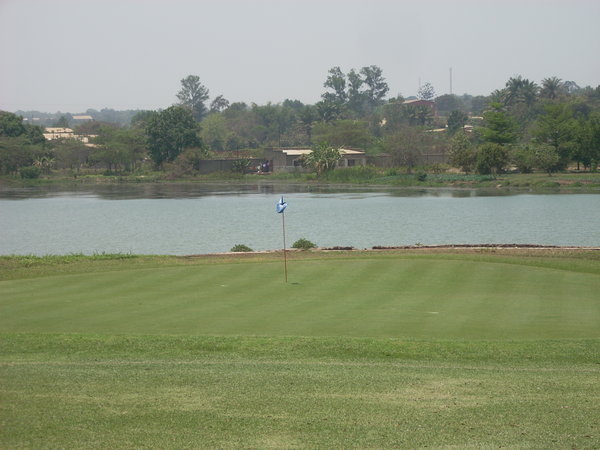 Lubumbashi golf club....each time I was alone on the course...