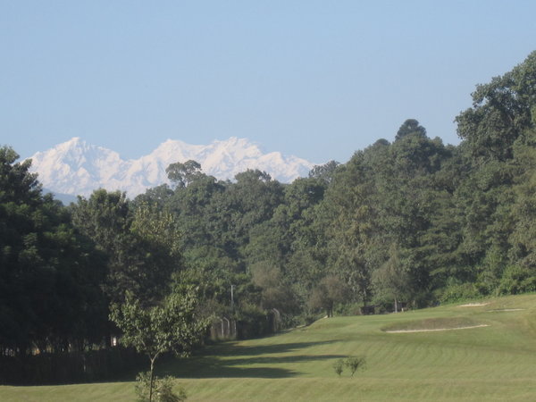 Royal Nepal Golf course and the Lang Tang range