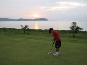 dive and golf in the same week-end...paradise!