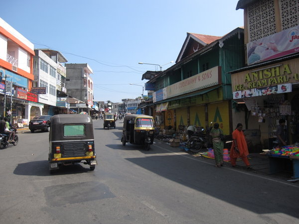 the main street of Port Blair