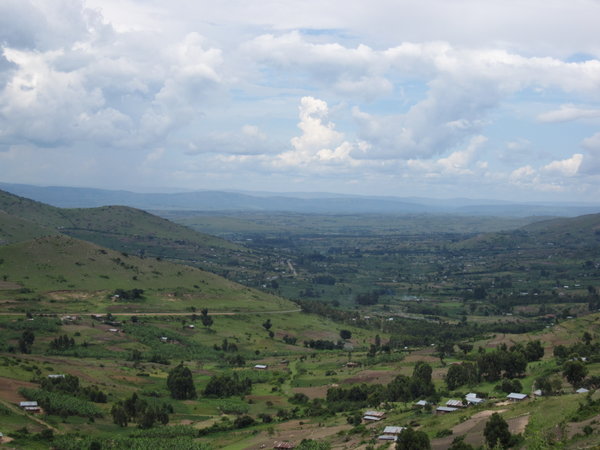 Western Uganda scenery