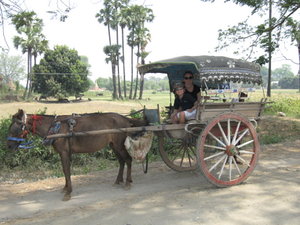 our carriage in Inwa