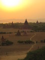 Bagan sunset from Shwesandandaw