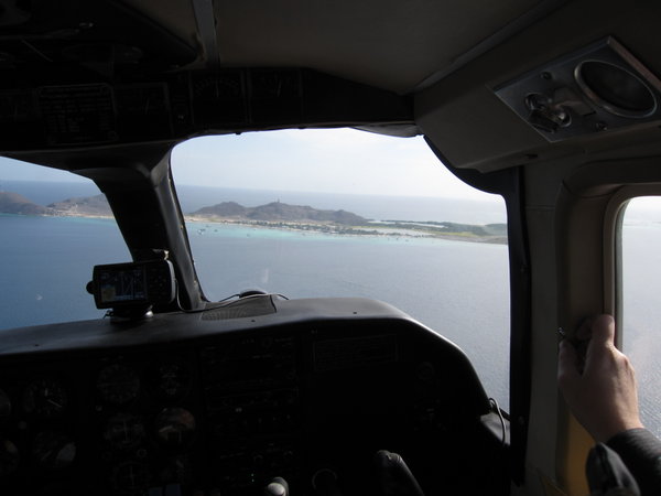 arriving in Los Roques