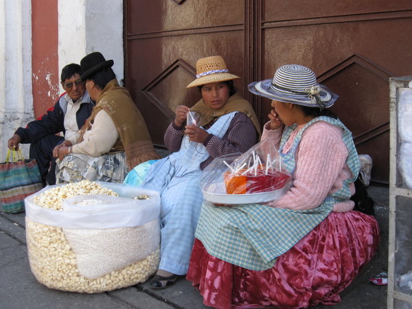 Street life, La Paz