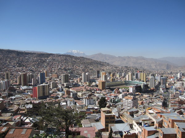 La Paz, higher capital in the world