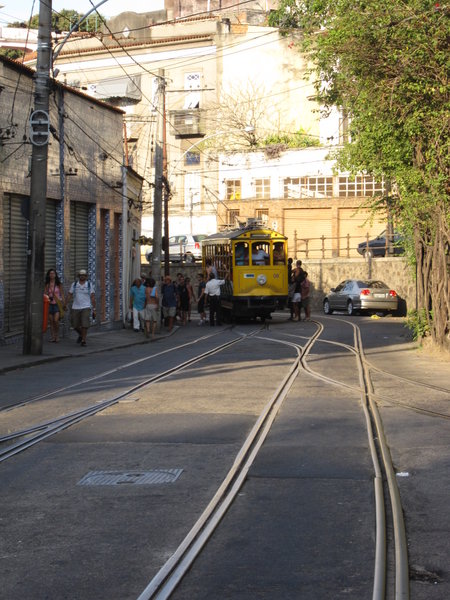 Bonde do Santa Teresa...the tram...fun! 