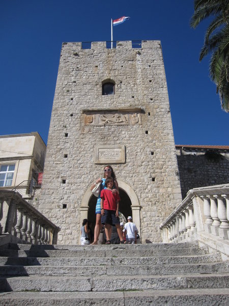 gate to Korcula Old Town