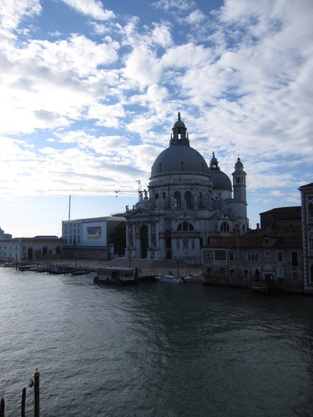 Chiesa della Salute, view from our terrace at the Gritti