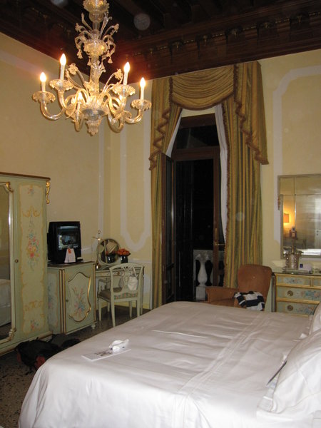 Our "little" room at  the Gritti, Grand Canal view!