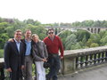 Pello, Caroline, Christophe and me in Luxembourg...it's a small world!