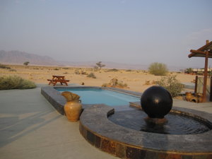 Little swimming pool of Desert Camp...but so refreshing!