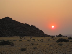 Sunset...Namibia...