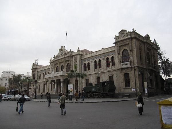 The "old" train station in the city center
