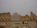 View of Qala'at ibn maan from Temple of Bel