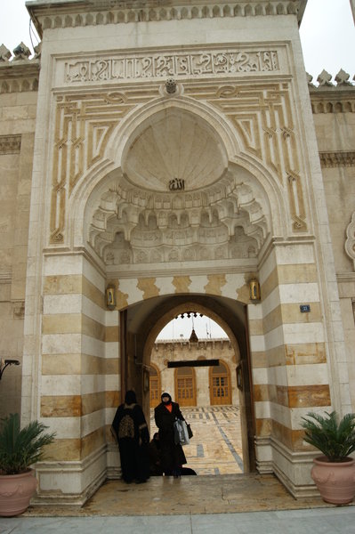 entry to Ummayyad Mosque