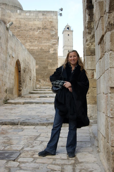 Mari in the main "alley" of the Citadel