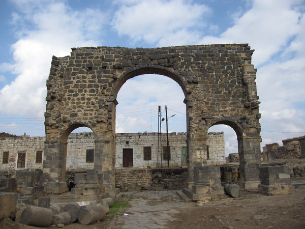 One of the main gate of Old Bosra city
