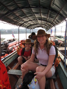 crossing the border a different way...on the Mekong...