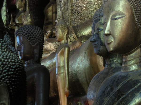 Buddhas at Wat Mai Suwannaphumaham