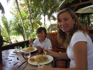 Last lunch in Luang Prabang at Le Belair