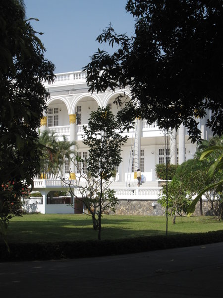 Side of Presidential Palace