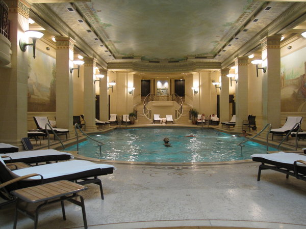 Swimming pool at the Ritz