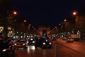 Les Champs by night