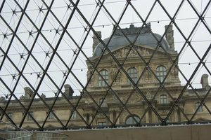 Inside Pyramide du Louvre