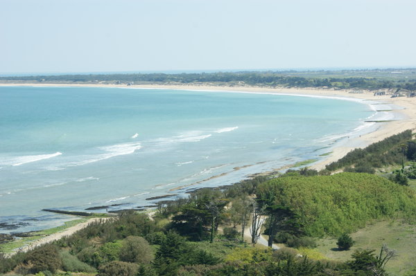 View from the Phare des Baleines