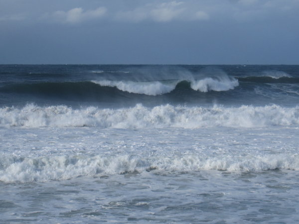 big waves after big waves...