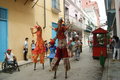 Street circus in historic Habana