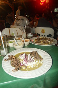 last evening meal in Tulum 