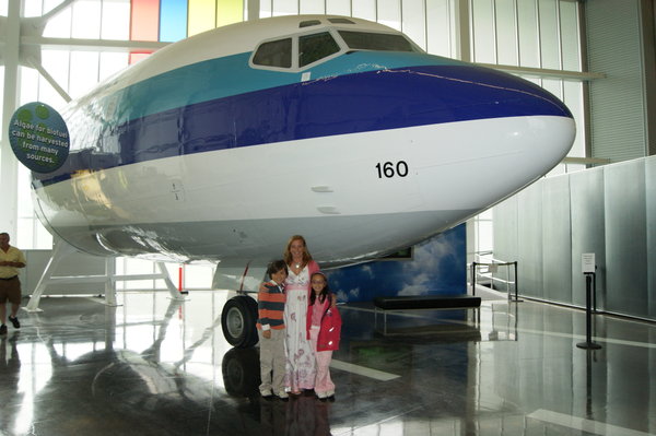 My three loves...and a Boeing...