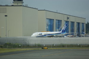 ANA, the official launcher of the Dreamliner!