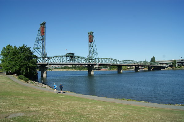 one of the bridges on the Columbia river