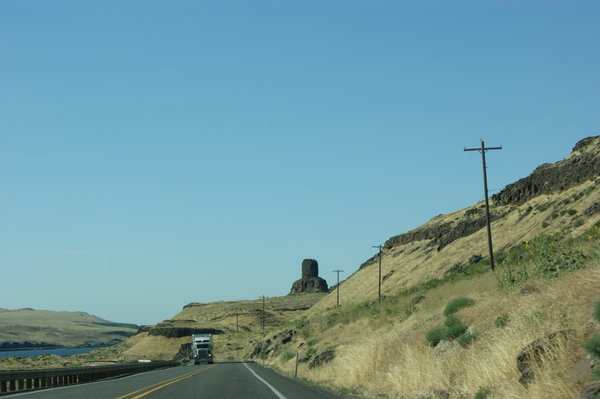 on the road to Walla Walla, still in Oregon