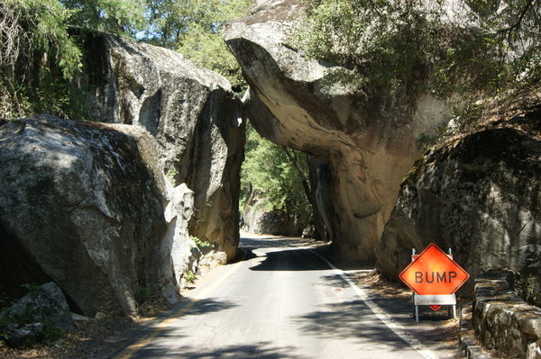 The tunnel, welcome to Yosemite Valley