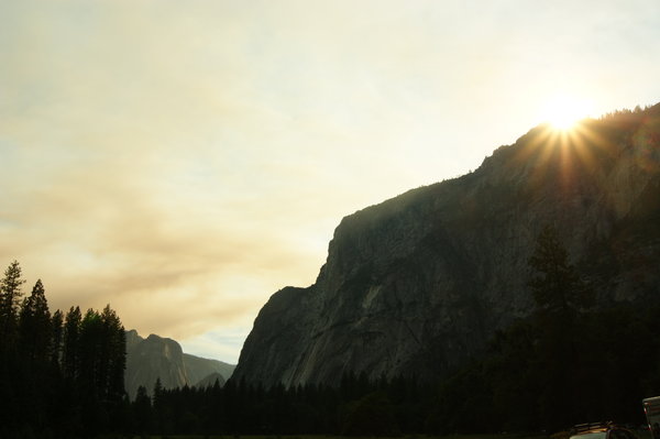 Yosemite Valley sunset